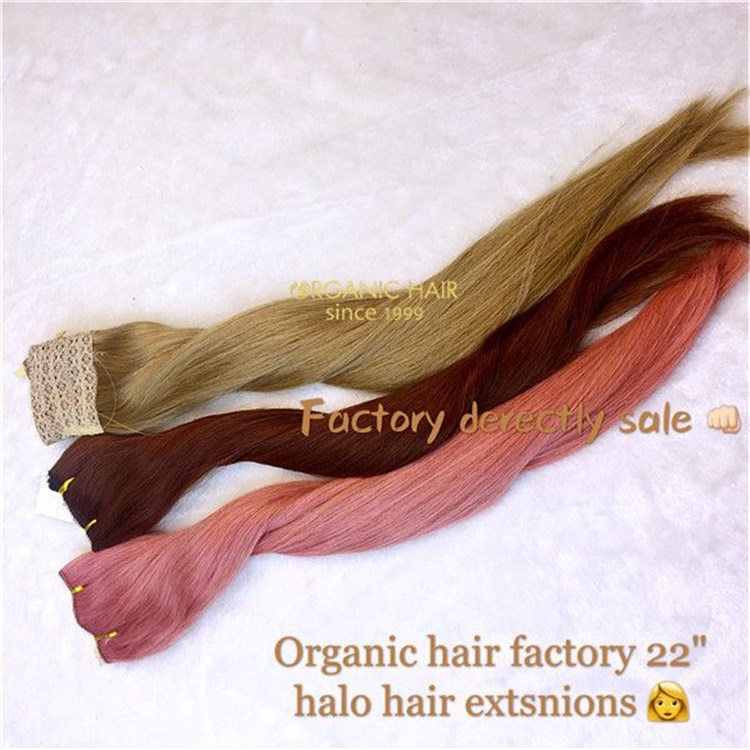 Hot sale wholesale remy flip halo hair extensions A7